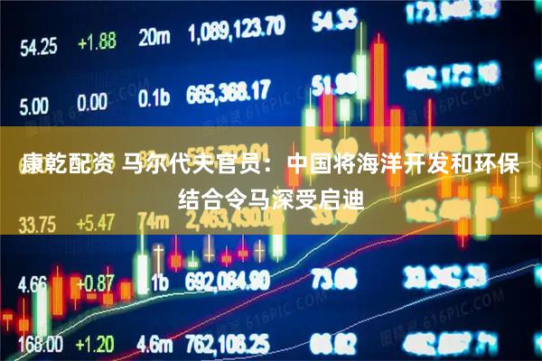 康乾配资 马尔代夫官员：中国将海洋开发和环保结合令马深受启迪